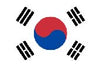 South Korea Flags