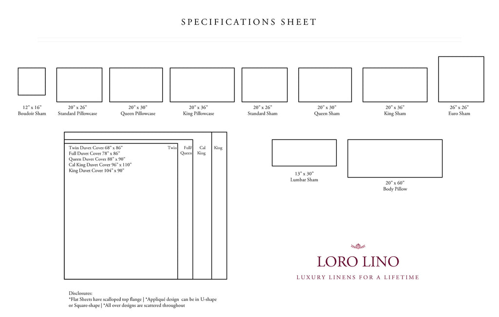 Loro Lino-Specs Sheet-plain