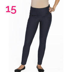 Maternity Deluxe Tummy Support Jegging in Indigo Denim