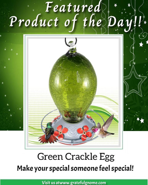 Green Crackle Egg