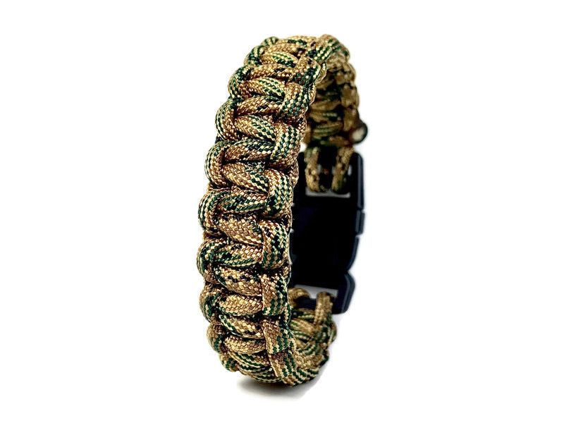 Se 10pc Paracord Bracelet Kit Assorted Camo Couleurs 
