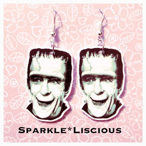 Herman Munster earrings