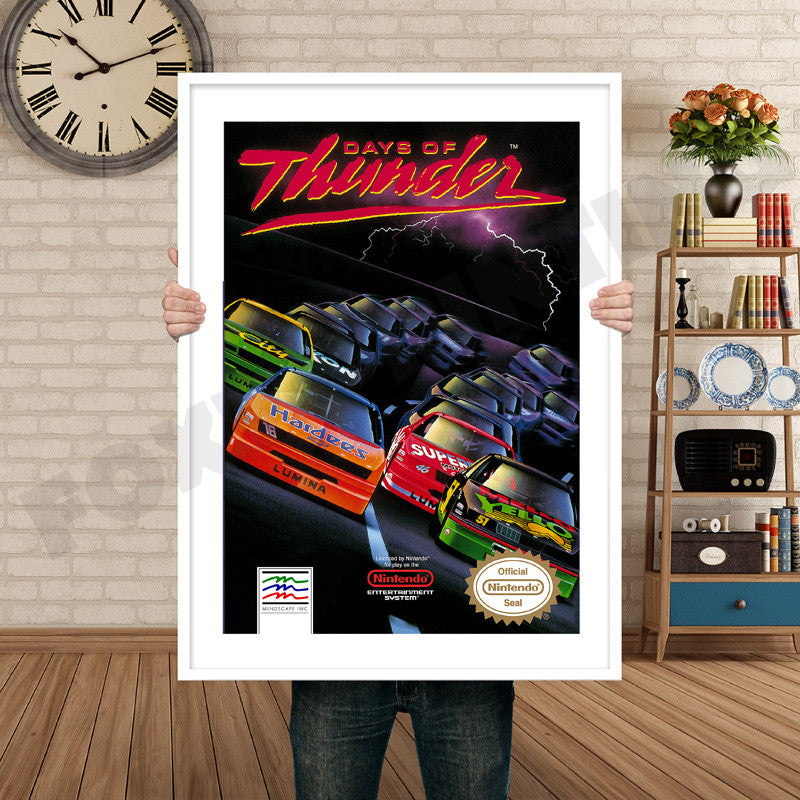 days of thunder nes game