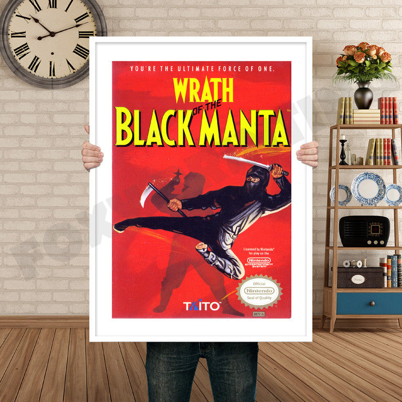 wrath of the black manta nes