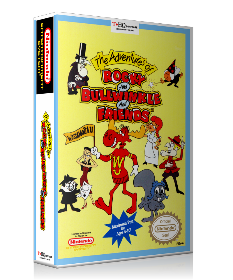 rocky and bullwinkle nes