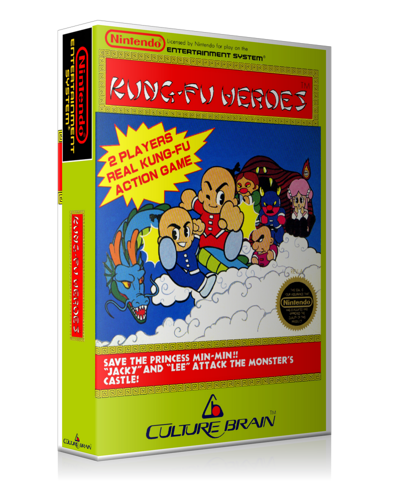 kung fu heroes nes