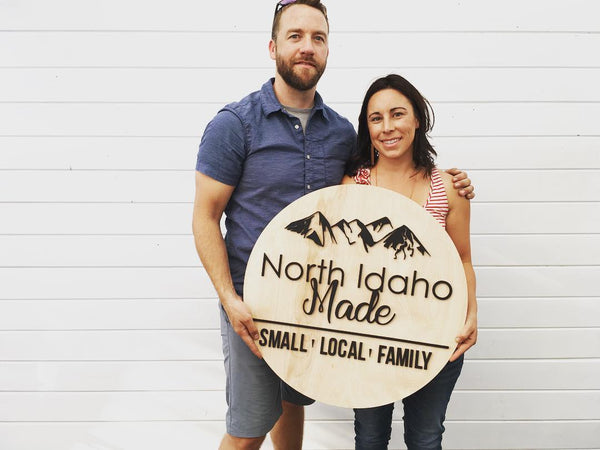 Danny & Louisa Cash of North Idaho Made - Art on the Green 2018