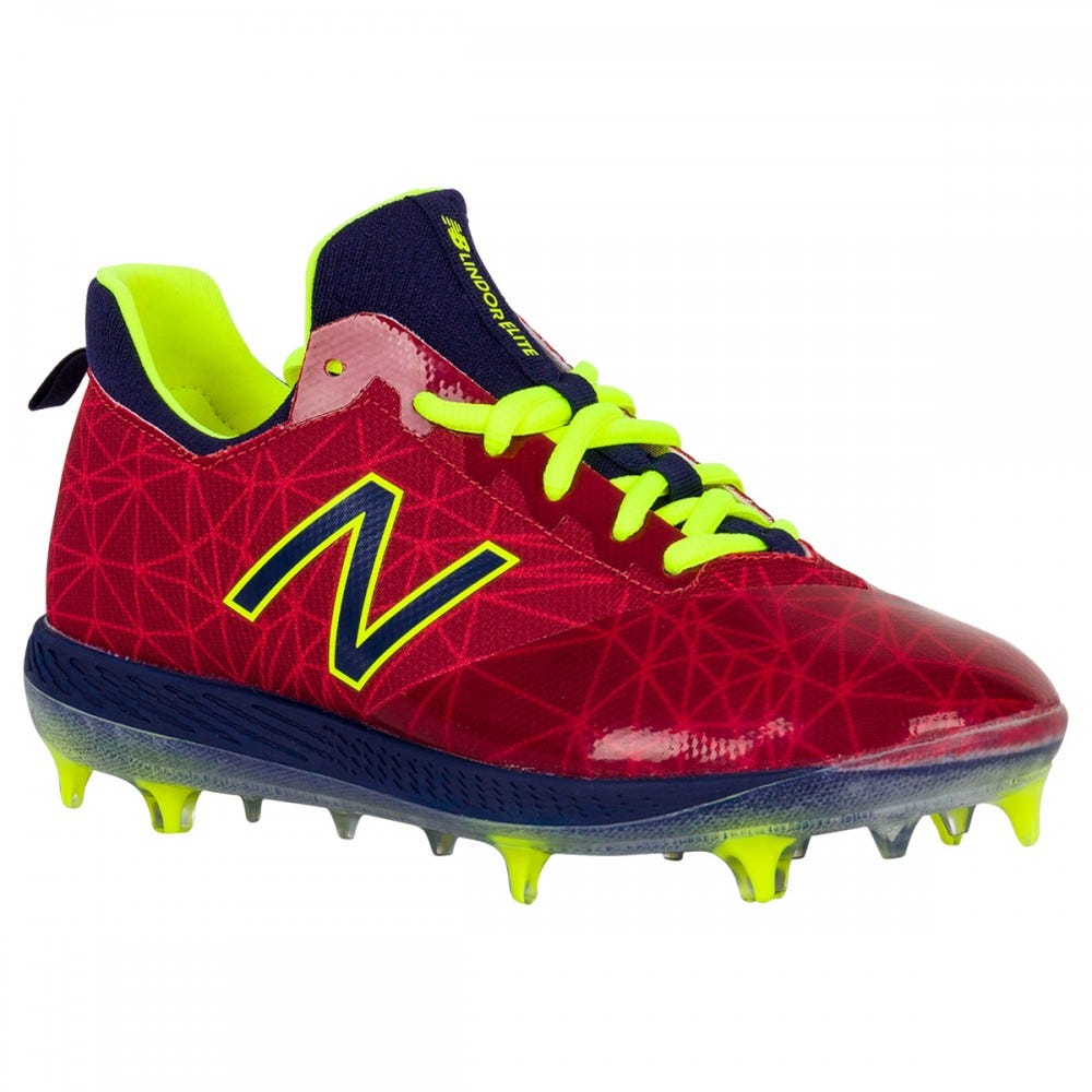 new balance youth baseball cleats red