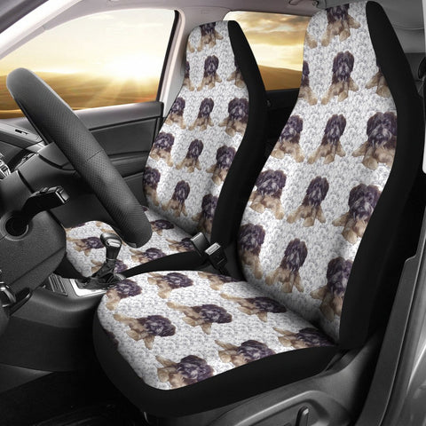 Affenpinscher Dog Patterns Print Car Seat Covers-Free Shipping