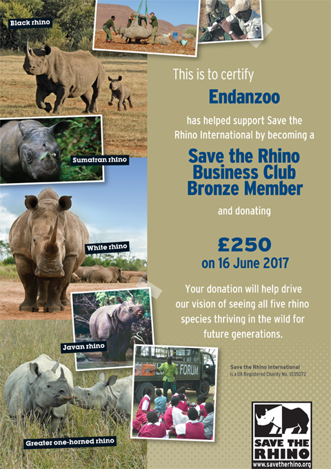 Save The Rhino Membership
