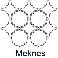 Arabesque Meknes Line Drawing