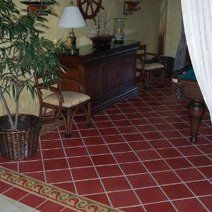 Cement Tile Billiards Room