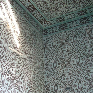 Cuban Tiles for the Fifth Wall - The Ceiling