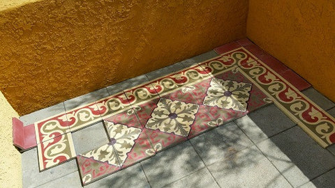 For patterned tile installations, a dry layout ensures problems are spotted before installation begins