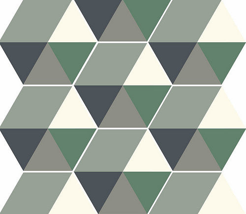 Hexagon cement tiles