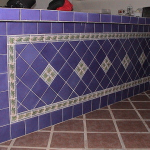 Spanish Leaf Design On Bar