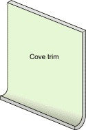 Ceramic Tile Trim -Cove Base Trim
