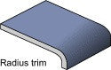 Ceramic Tile Trim - Radius Trim