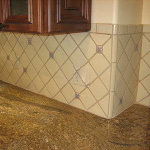 Yucatan Tile Dots Spice Up a Kitchen Backsplash