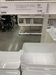 Large Ikea containers on sale.