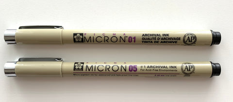 Pigma Micron Archival Pen