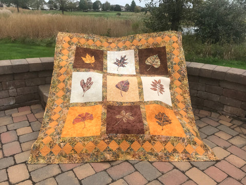 Fall Leaf Quilt Outdoor Picture