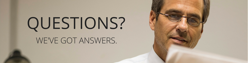 Questions? We have answers!