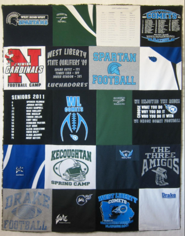 t-shirt quilt pattern instant download