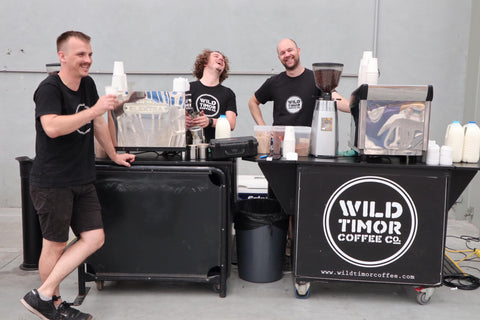 Wild Timor Coffee Veterans Tom Cameron Josh