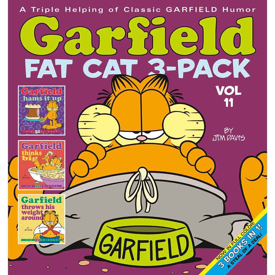 暖色系 洋書Garfield Fat Cat 3-Pack(ガーフィールド英語版漫画) | mts