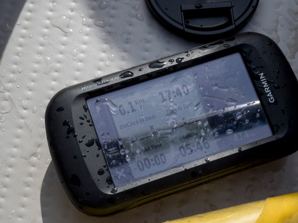GPS Showing Speed of Slider 485 Inflatable Kayak