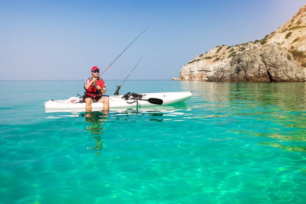 idyllic kayak fishing