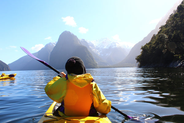 Layers for kayaking in cold conditions