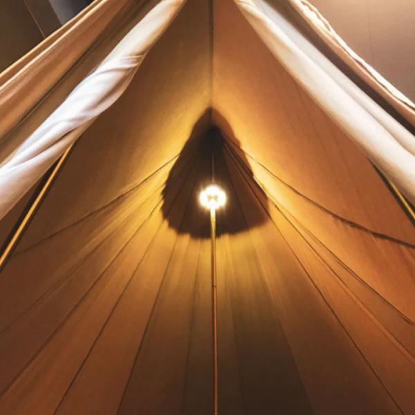 tent pole light