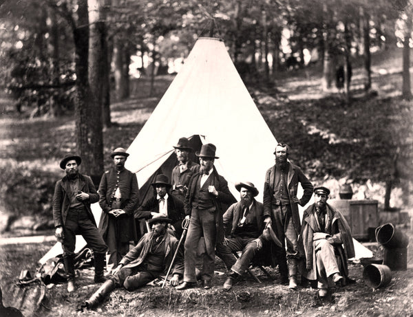 civil war style tent