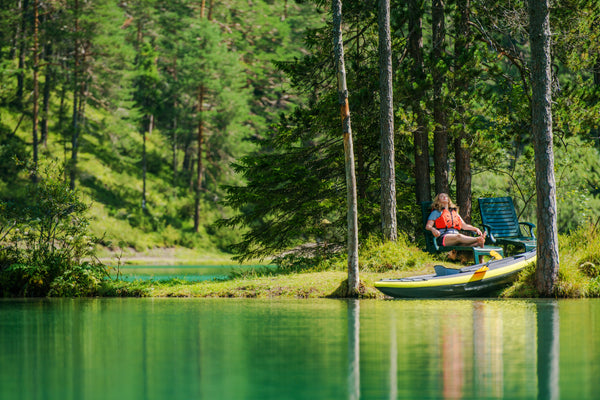 solo kayak adventure relax