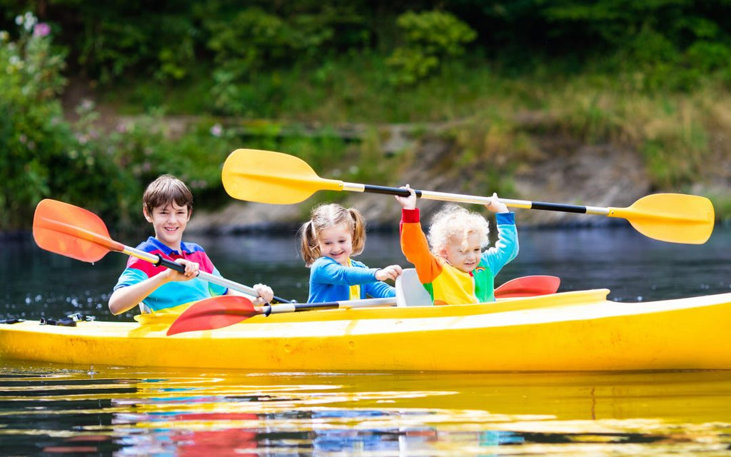 Kayaking with Kids on Water