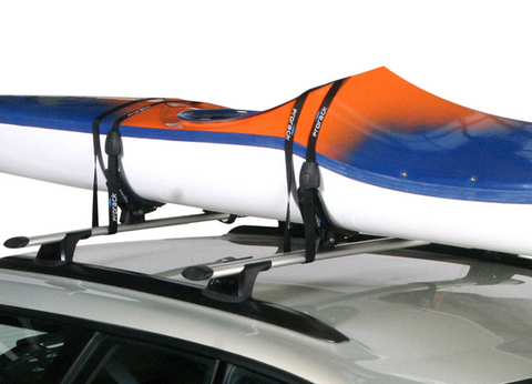 ProRack Kayak Cradles on roof racks