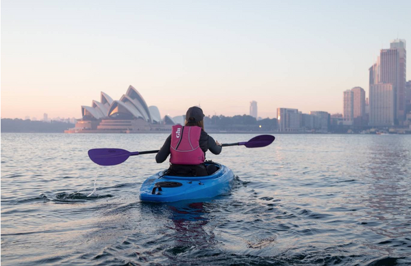 Kayaking on Sydney Harbour