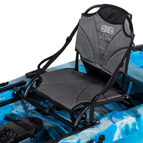 Luxury vantage stadium seat for pedal fishing kayak Bay Sports