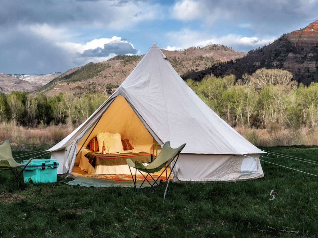 Luxury Canvas Bell Tent Glamping 