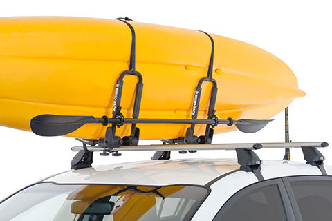 Folding style J-mount carrier for kayak