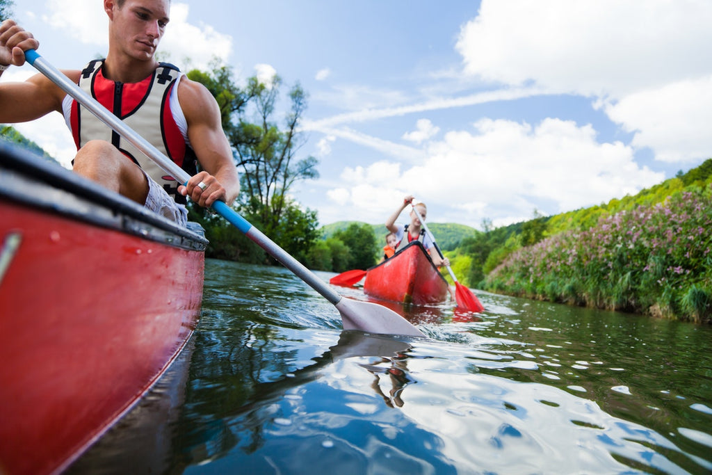 kayaking with kids