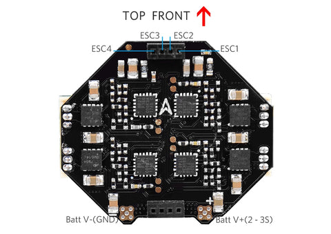 F4 Brushless Flight Controller and ESC (BLHeli_S)