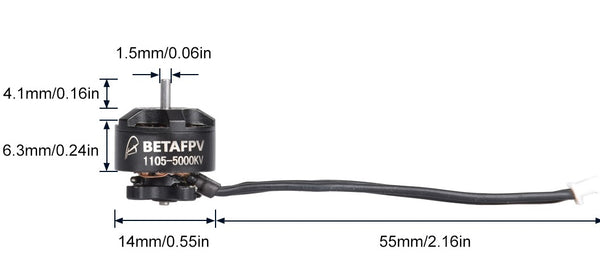 1105 Brushless Motors