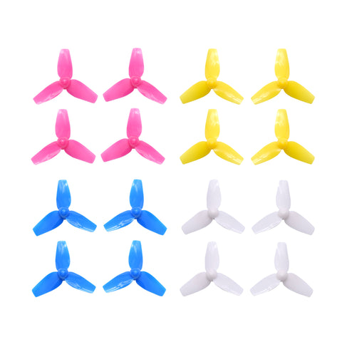 40mm 3-blade Micro Whoop Propellers (1.0mm shaft 4 Sets)