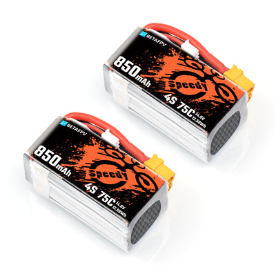 850mAh 3S/4S 75C Lipo Battery (2PCS)