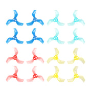 Gemfan 40mm 3-Blade Propellers (1.0mm Shaft 4 Sets)