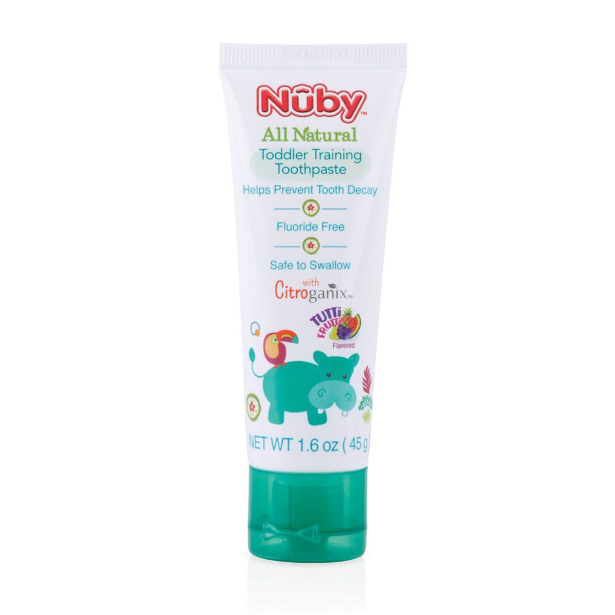 nuby all natural toothpaste