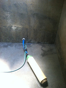 Cistern cleaning example.